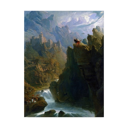 John Martin 'The Bard' Canvas Art,24x32